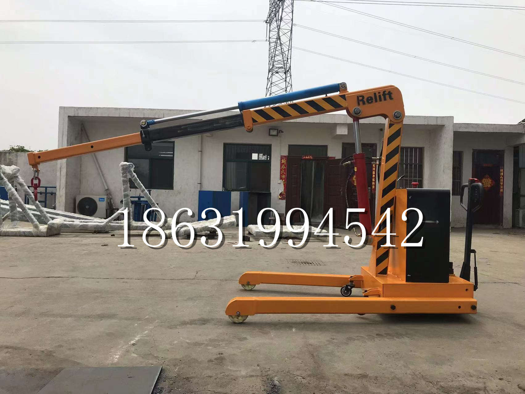 布袋镇久征定做3吨三轮随车吊 农用园林绿化移树吊 平板工程用小吊机